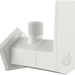 RN PTMT Superior Plastic Faucet G20 Angle Cock - Space-Saving Under Basin Wall Mount Valve for Bathroom RNG2001A01 White | 15mm(1/2") Cartridge | 5 Year Warranty-image-89