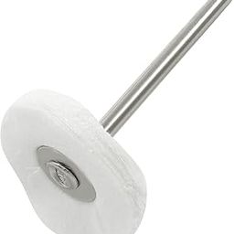DIY Crafts 5 Pcs White, Little Buffer Wheels Brush Buffing and Polishing Wheel for Rotary Drill Tools White, 2.3mm Mandrel Polishing Tools For DIY Works (5 Pcs White)-26