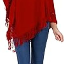 Women Cape Poncho Top-image-2