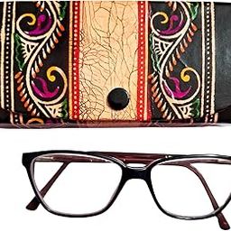 Genuine Leather Designer Spectacle Case-image-65