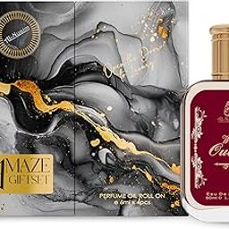 Al-Nuaim Amaze 4 Attar Gift Set (4 x 6ml) & White Oudh (50ml) | Luxury Scents with Long Lasting Fragrance-image-45