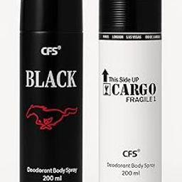 Combo Cfs black + Cargo Body Spray – 200ml + 200ml | Premium & Regal Fragrance | Long-Lasting & Luxurious Scent | Invigorating & Elegant | Deodrant-image-17