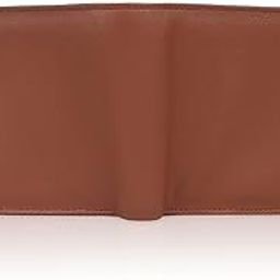 Leather Wallet for Men, Brown, Multiple Card Slots with ID Window, Cash Compartment, Zipper Pocket-image-75