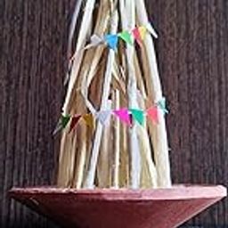 Purevalle Holi candal, Perfect for holika Dahan, Made with Soy Wax and neem Wood-image-90