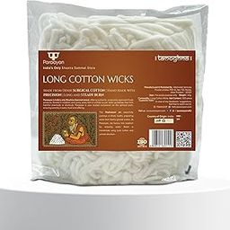 Paraayan Diya Batti Cotton Wicks | 500 Pieces | Batti for Diya | Pure Cotton Wicks for Pooja | Akhand Deep Lambi Batti Diya Wicks for Puja | Pack of 1-image-24
