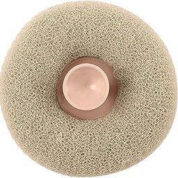 Juprev Mesh Loofah Body Scrubber & Massager with Central Handle | Soft & Durable Exfoliating Bath Sponge for Deep Cleansing & Relaxing Shower Experience | Ideal for Skin Care (Beige)-image-74