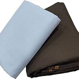 Men's Poly Cotton Print Shirt and Trouser Unstitched Fabric Set - Gift Pack (Multicolour_Free Size) 010-picture-19