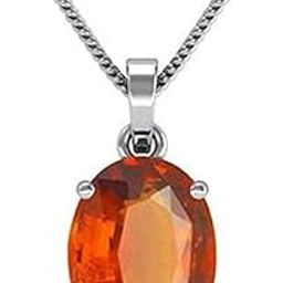 Gomed Pendant Locket 12.25 Ratti Natural and Certified Hessonite Garnet (Gomed) Astrological Gemstone Stone for Men and Women-image-51