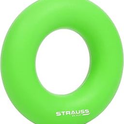 Strauss Silicon Palm Hand Grip Exerciser | Hand Strengthener for Carpal Tunnel Relief and Grip Strength | Silicone Finger Gripper and Finger Stretcher | Ideal for All Skill Levels,(Green)-image-29