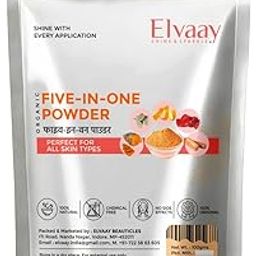 Elvaay Five-in-One Powder | कांतिवर्धक | एंटी एक्ने, एंटी पिम्पल्स, प्राकृतिक एंटीसेप्टिक | उबटन | फेस पैक | हेयर पैक-image-15