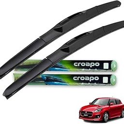 Croapo Front Hybrid Wiper Blades for Maruti Suzuki Swift (All Models) – Set of 2 (Driver 21", Passenger 19") – Smooth Wipe, Silent Operation, All-Weather Performance-picture-15