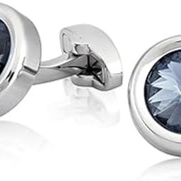 Rhodium Blue Cordon Cufflinks for Men CL110271R-image-63