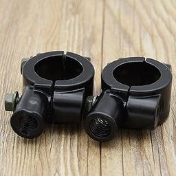 MERISHOPP® Universal Motorcycle 7/8" Handle Bar Mirror Mount Holder Clamp Adaptor 10Mm-18