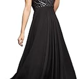 Women's V-Neck Cap Sleeved Solid Wrap Maxi Dress-image-72