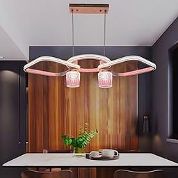 BrightLyt LED Chandelier for Dining Table, Height-Adjustable Hanging Lamp for Breakfast Table, Hanging Light for Home Decoration-image-28