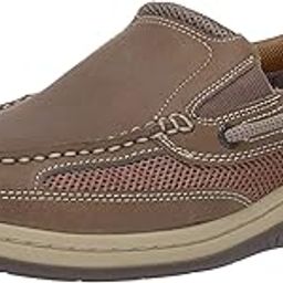 Men's Anchor Slip On Boat Shoe, Brown, Size 11.0-image-22