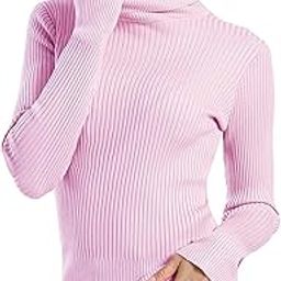 Kuku Hosiery Turtle Neck Highneck Woolen Sweater for Adult Girls and Women | Pullover top | Woolen Highneck Plain Pullover-image-6