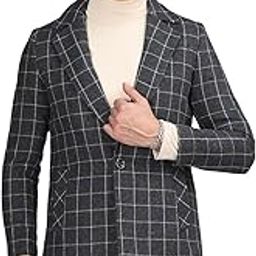 chkokko Wool Blend Men Winter Wear Regular Fit Standard Length Coat-picture-44