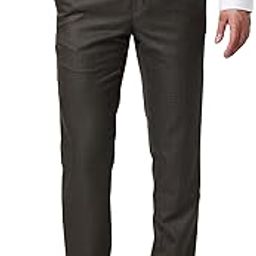 Men's Slim Fit Checkered Trouser-picture-28