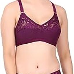 Women Full Coverage Non Padded Lingerie Set-image-5