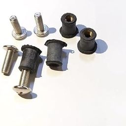 NS Visor Glass Screw Kit (4 Pcs) Universal For All Bikes-image-34