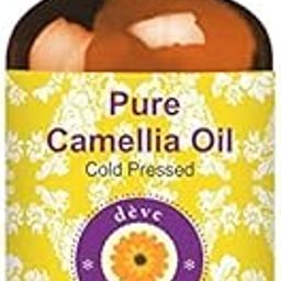 Deve Herbes Pure Camellia Oil (Camellia Kissi) 100% Natural Therapeutic Grade Cold Pressed for Personal Care 30 ml-image-58
