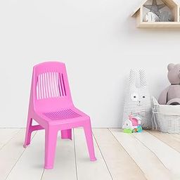 Nilkamal Plastic Toy CHR5027 Chair Modern & Comfortable for Study Chair|Dining Room|Bedroom|Kids Room|Living Room|Indoor-Outdoor|Dust Free|100% Polypropylene Stackable Chairs (Pink)-image-12