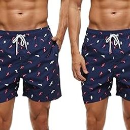 Regular Fit Printed Boxer Shorts for Men Pack of 2-picture-12