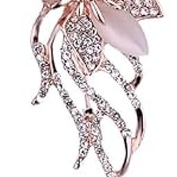 flower retro palace cat's eye brooch brooch for women/girls-image-81