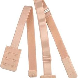 Women's Soft Elastic 2-Hook Bra Extender & Adjustable Low Back Bra Straps Converter for Backless & Low-Back Dresses-12