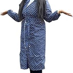 Women's Long Waterproof Raincoat With Adjustable Hood-picture-46