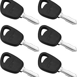GY20680 Gx24332 ignition key lawn tractor key substitute replaces John Deere D100D105D110D120D130D140D150D155D160D170 lawn tractor (silver-6 packs).-image-7