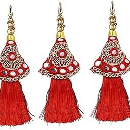 Lumba rakhi Set of 4 for women with roli Tilak - Rakhi For Bhabhi Sister-picture-23