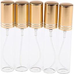 Enakshi® 2x5 Pieces 10ml Empty Refillable Glass Perfume Spray Bottles Vial Golden|Health & Beauty | Makeup | Makeup Tools & Accessories | Other Makeup Tools & Accs-image-9