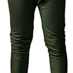 Mens Churidar, Cotton Blend Solid Pattern Olive Churidar for Men-picture-48