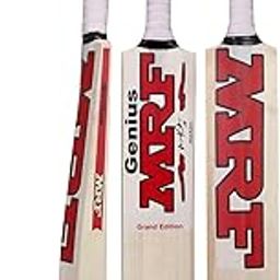 AEM Kashmir Willow Cricket Bat with Cover and Leather Ball Size - 4-image-27