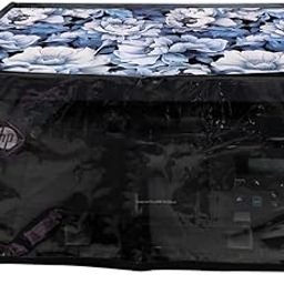 MAHAL CREATION PVC Waterproof and Dustproof Printer Cover for HP Laserjet Pro MFP M126nw Printer with Zipper, Size (17.5 x 11.5 x 10.5) Inches, Blue Colour.-image-98