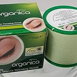 Eyebrows Thread (Sadar Shop) 4 Spool Organica Eyebrow Cotton Threading Threads Antiseptic Facial Hair Remover-image-5