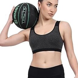 Full Coverage strachable Rapid-Dry Sports Bra with All Day Comfort-0