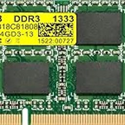 Dolgix Gold 4GB DDR3 1333MHz Laptop RAM| Notebook RAM (Memory) SO-DIMM |CL-9 | PC3-10600 | 2Rx8 Dual Rank | 5 Year Warranty- (Made in India)-96