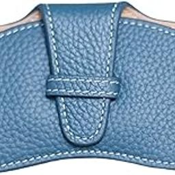 Sunglasses Case Stylish Lightweight PU Leather Solid Color Protective Sleeve Sky Blue|Health & Beauty | Vision Care | Eyeglass Cases-picture-29