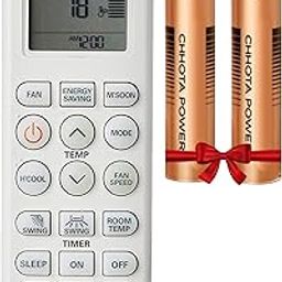 Original LG Split AC Remote Compatible Includes Free 2 AAA Batteries | Seamlessly Compatible Replacement Genuine Spare Remote for LG [AC-36I]-image-2