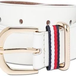 tommy hilfiger Belt for Women, Large, Luciena, Off White-picture-20