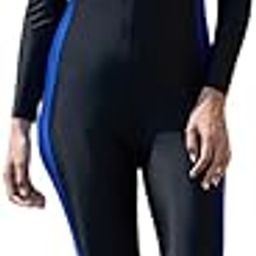 Spandex Full Body Suit Women Swim Wear I Swimsuits I Full Sleeves- Full Length I Removable Pads I Front Zipper-image-32