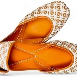 Aamir Sultana Brown Jutti - Handcrafted Ethnic Footwear with Genuine Leather, Pure Lining, and Elegant Embroidery-picture-42