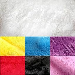 HomeArt Faux Fur Rug - A Timeless Baby Photography Background for Fashion Shoots Portrait Sessions Newborn Product and Still Photography (5 x 5 Feet, White)-24