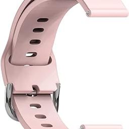 Sounce Silicone 22mm Replacement Band Strap with Metal Buckle Compatible with Fire-Boltt, Boat, Noise, Amazfit, beatXp & Other 22mm Watches-11