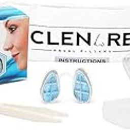 CLENARE Invisible Nasal Filter Body with Pre-installed Filters, Washable and Reusable Pollution Filter Nose Mask - Pack of 1 (Medium Slotted)-22