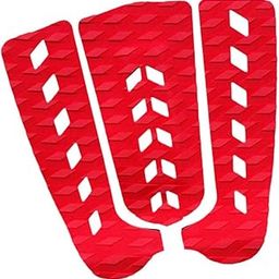 Meadawgs® 3Pcs Surfboard Surf SUP Paddleboard Traction Pad Tail Pad Deck Grips Red-image-11