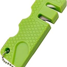 BNF®Mini Small Sharpener with Keychain Coarse and Fine 2 Steps for Travel Green|Home & Garden | Kitchen, Dining & Bar | Flatware, & Cutlery |1 Sharpening Tool-image-53